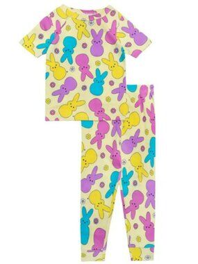 NWT. PEEPS Toddler Gender Neutral 2-Pc Pajama Set
